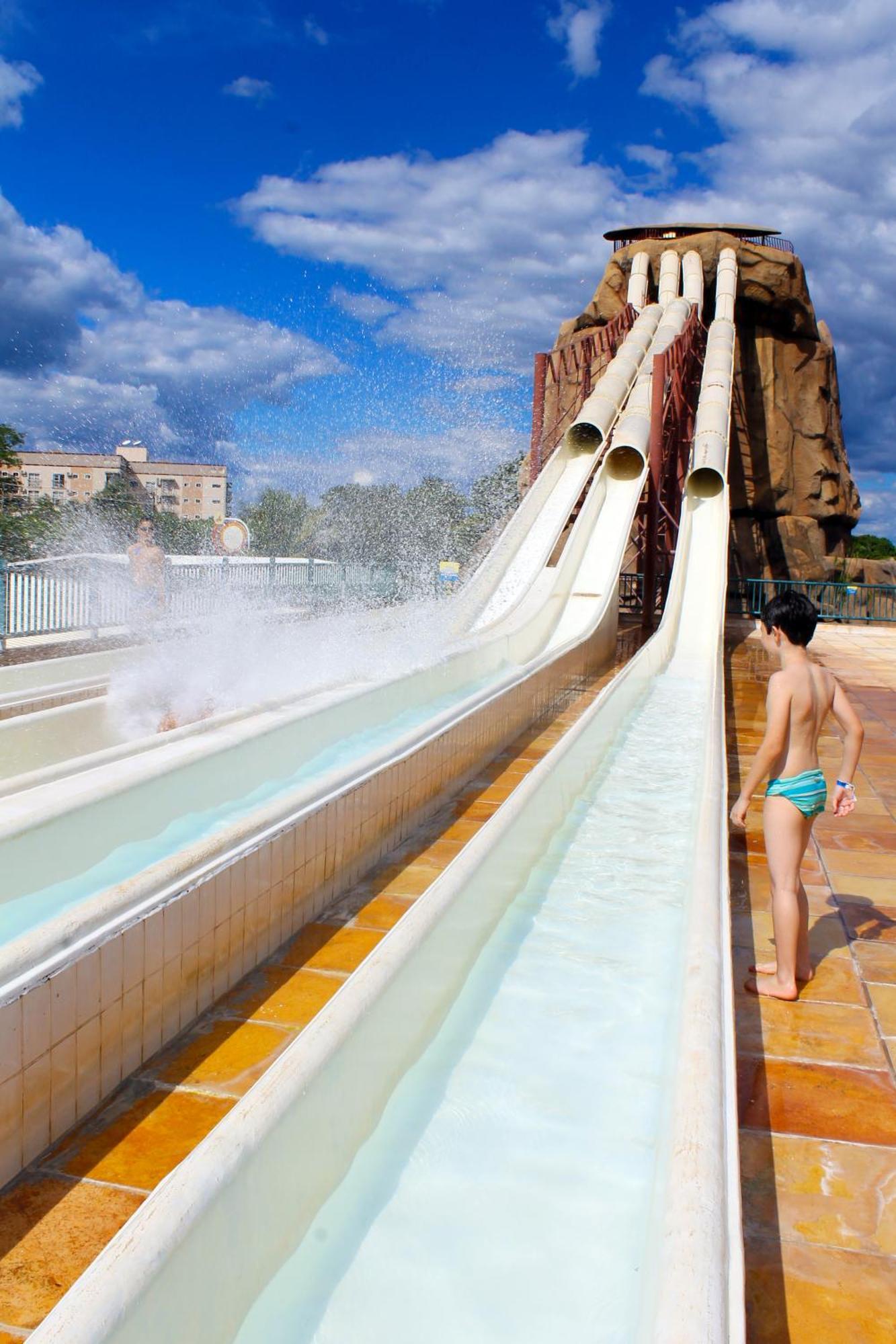 Spazzio Diroma Com Acesso Ao Acqua Park, Splash E Slide Caldas Novas Buitenkant foto