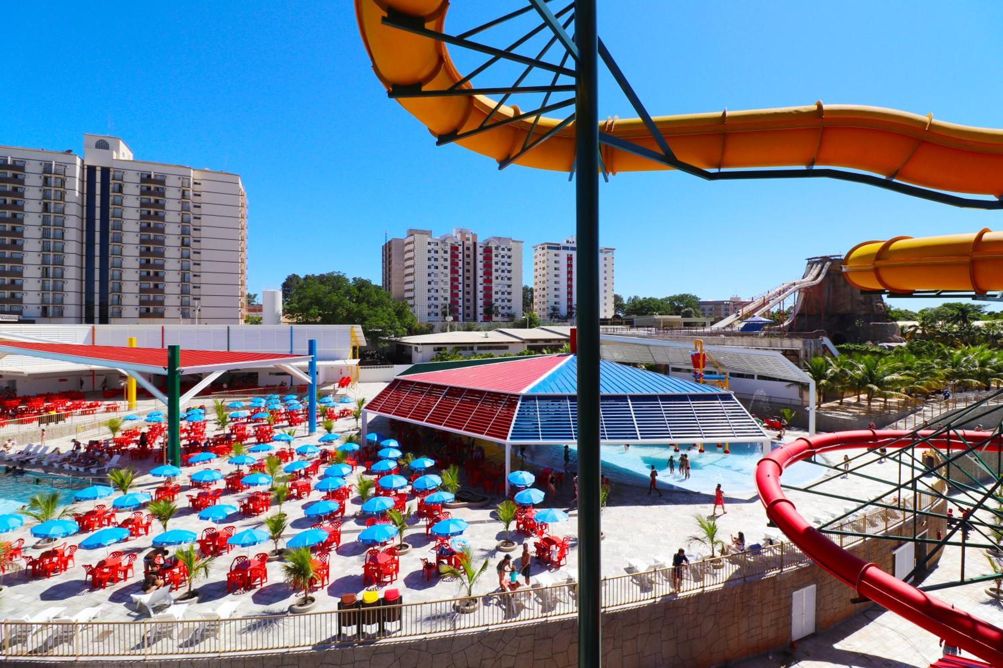 Spazzio Diroma Com Acesso Ao Acqua Park, Splash E Slide Caldas Novas Buitenkant foto